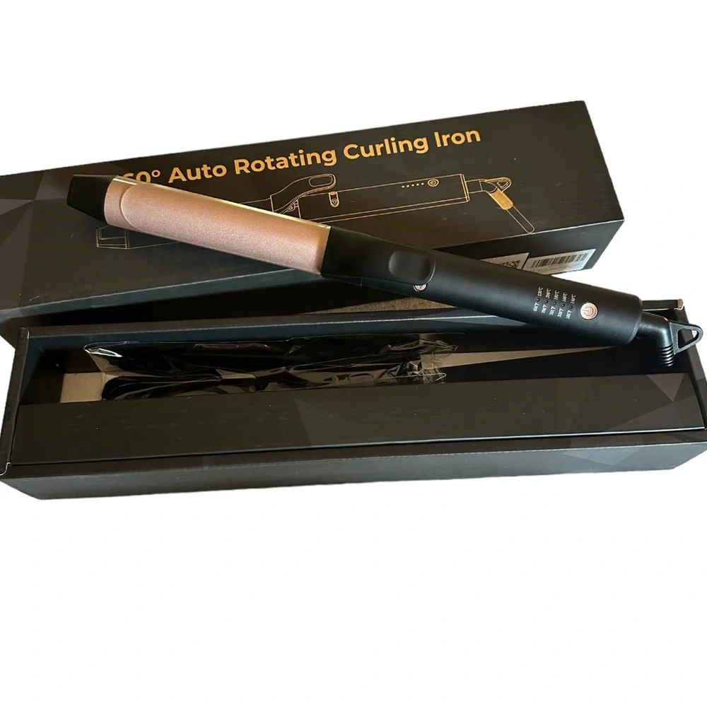 Self Curling Hair Curler, Automatic Curling Iron, 5 Heat Settings Curling Wand